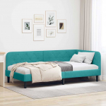 Nurga voodiraam T&uuml;rkiis 100 x 200 cm Samet