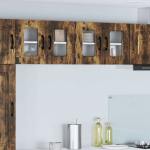 K&ouml;&ouml;gikapp kalmar 2 tk suitsetatud tamm 60 x 31 x 40 cm