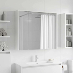 Vannitoa peeglikapp jaoks Valge 73,5 x 16 x 62,5 cm Tehispuit