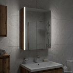 Vannitoa peeglikapp Vana puit 53,5 x 15,5 x 70 cm Tehispuit