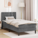 Voodiraam madratsiga peaga Tumehall 90 x 190 cm Samet