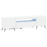 LED TV kapp Valge Tehispuit
