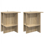Kohvilaud 2 pcs Sonoma tamm 40 x 30 x 49 cm Tehispuit