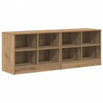 Voodikapp riiuliga 2 pcs Artisan tamm 66 x 33 x 48 cm Tehispuit