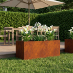 Aia istutuskast rooste 100 x 40 x 40 cm ilmastikukindel teras