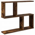 Seinariiul Suitsutatud tamm 60 x 12 x 50,5 cm Tehispuit