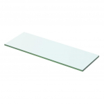Klaasist riiuliplaat 50 x 12 cm l&auml;bipaistev