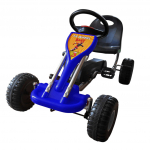 Pedaalidega kart lastele sinine