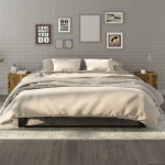 &Ouml;&ouml;kapid 2 tk, suitsutatud tamm, tehispuit