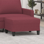 Jalapink, veinipunane , 70 x 55 x 41 cm, samet