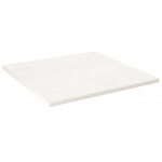 Lauaplaat, valge, 70 x 70 x 2,5 cm, m&auml;nnipuit, kandiline