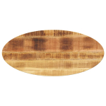 Ovaalne lauaplaat, 90x40x3,8 cm, mangopuit