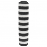 Privaatsusv&otilde;rk, antratsiit ja valge, 1,8 x 25 m, hdpe, 195 g/m&sup2;