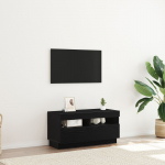 TV KAPP LED-VALGUSTITEGA MUSTAST TAMMEST 100X35X40 CM INSENERIPUIDUST