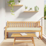 Palleti padi cream 200 x 40 x 8 cm Oxfordi kangas