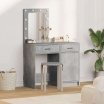 Tualettlaud sahtliga 2 tk hall 50 x 41 x 135 cm tehispuit