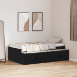 LadustamisVoodiraam must tamm 90x190 cm