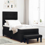 Karbi vedrumadrats peaga Must 90 x 200 cm kangas