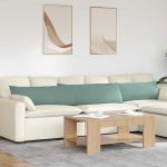 Diivanipadjad 2 tk mere roheline 200 x 40 cm korter kangas