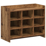 Kinga kapp ladustamisega Vana puit 85 x 39,5 x 70 cm Tehispuit