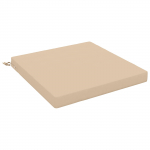 1-osaline istmepadi SOEST 100% pol&uuml;ester kreemjas 60 x 60 x 7 cm