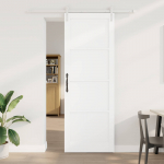 Libisev uks Valge 83 x 232 cm Toekas m&auml;nnipuit