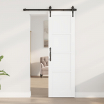 Siseuks Valge 61 x 198,5 cm Vineer