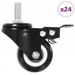 P&ouml;&ouml;ratavad piduritega m&ouml;&ouml;blirattad 24 tk, 50 mm