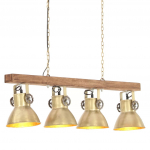 T&ouml;&ouml;stuslik laelamp, messing, e27, mangopuit