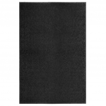 Uksematt pestav, must, 120 x 180 cm