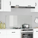 K&ouml;gi splashback l&auml;bipaistev 120 x 50 cm karastatud klaas