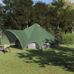 Teepee Telk 9-Inimesele Roheline ja Hall 600 x 600 x 347 cm
