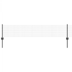Keevitatud aiapost 5 u posti hall 0.4x10 m teras