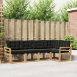 V&auml;li diivanikomplekt 5 pcs Tugev acacia puit ja Textilene