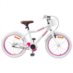 Laste Bike 20 Tolli vanuses 6-11 aastat Valge