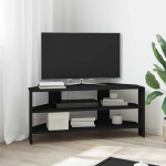 Nurgakapp TV jaoks must 102x40,5x45cm tehispuit