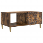Kohvilaud Suitsutatud tamm 90 x 50 x 40 cm Tehispuit