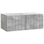 Rippuv TV kapp Betoonhall 78,5 x 41 x 30 cm Tehispuit