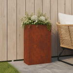Aia istutuskast rooste 50 x 20 x 75 cm ilmastikukindel teras