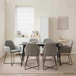 S&ouml;&ouml;gitoa Toolid 4 pcs Samet Helehall 55 x 50 x 84 cm