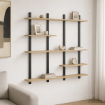 Seinariiul Sonoma tamm 102 x 13.5 x 102.5 cm Kunstpuit