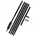 K&auml;epidemega maapuur 80 mm koos pikendustoruga 5 m terasest