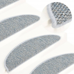 Isekleepuv trepivaip, 15 tk, 56x17x3 cm, sinine