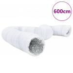 Ventilatsioonitoru, alumiinium ja pvc, 6 m &oslash;20 cm