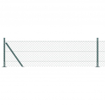 Ahela link aed postidega roheline 0.6 x 10 m teras