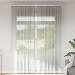 Voile kardinad varrastaskutega 2 tk, helehall