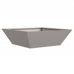 Aia istutuspott 5 tk rooste 50 x 50 x 15 cm terase t&uuml;&uuml;p