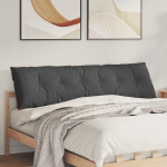 Seljatugi padi tumehall 180 x 50 cm korter kangas