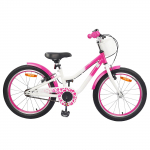 Laste Bike Treeningratastega 20 Tolli vanuses 6-11 aastat Roosa
