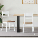S&ouml;&ouml;gitoa Toolid 2 tk Valge 43 x 54 x 89 cm Paks Kautsukipuit